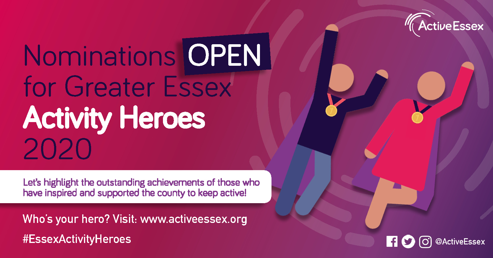 Active Essex Gives You The Chance To Praise Unsung Heroes Chelmsford Weekly News